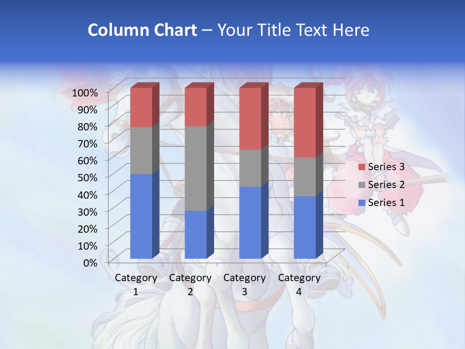 A Woman Riding On The Back Of A White Horse PowerPoint Template