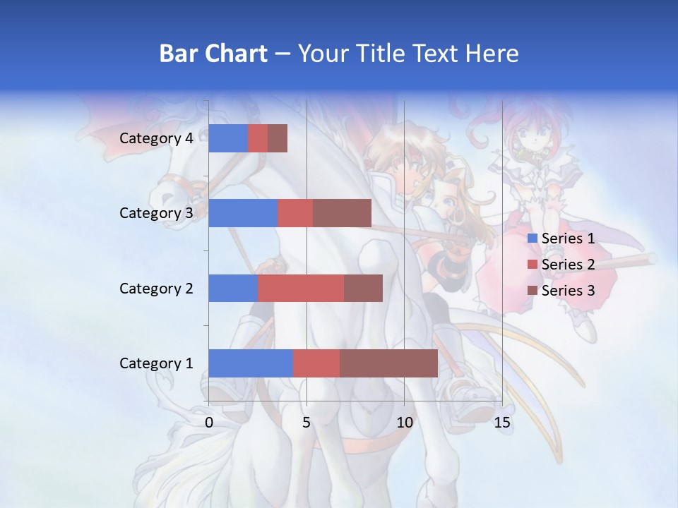 A Woman Riding On The Back Of A White Horse PowerPoint Template