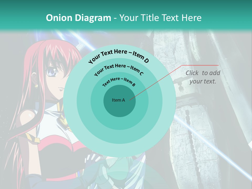 A Couple Of Anime Characters Standing Next To Each Other PowerPoint Template