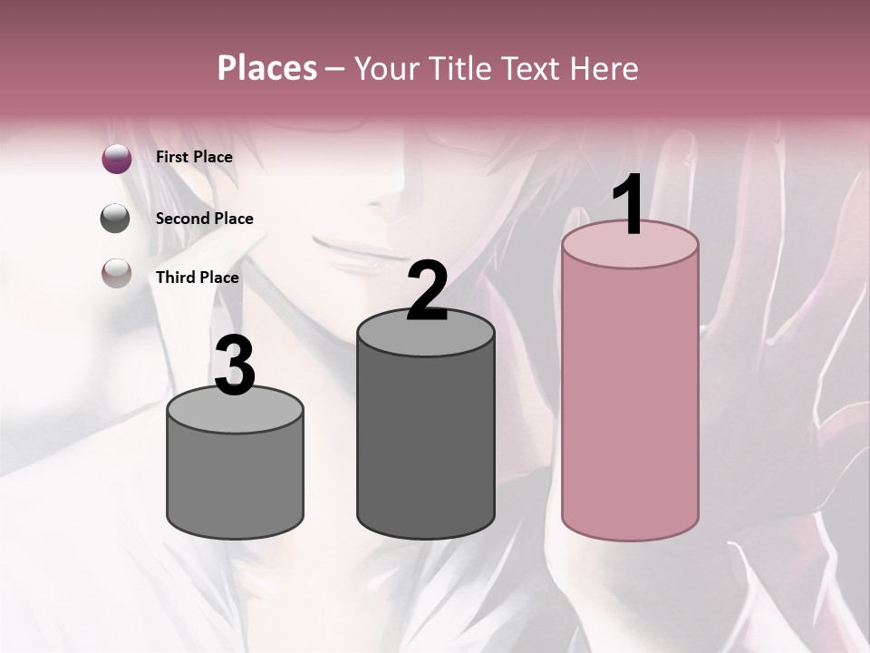 A Man With Glasses Holding His Hand Up To His Face PowerPoint Template