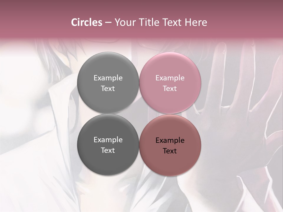 A Man With Glasses Holding His Hand Up To His Face PowerPoint Template