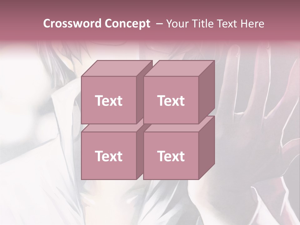 A Man With Glasses Holding His Hand Up To His Face PowerPoint Template