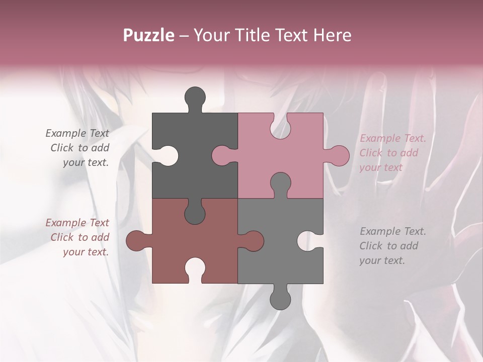 A Man With Glasses Holding His Hand Up To His Face PowerPoint Template