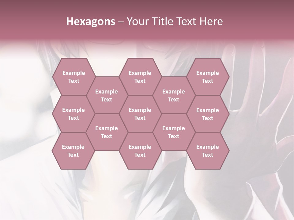 A Man With Glasses Holding His Hand Up To His Face PowerPoint Template