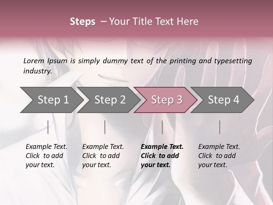 A Man With Glasses Holding His Hand Up To His Face PowerPoint Template