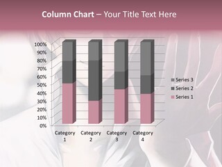 A Man With Glasses Holding His Hand Up To His Face PowerPoint Template