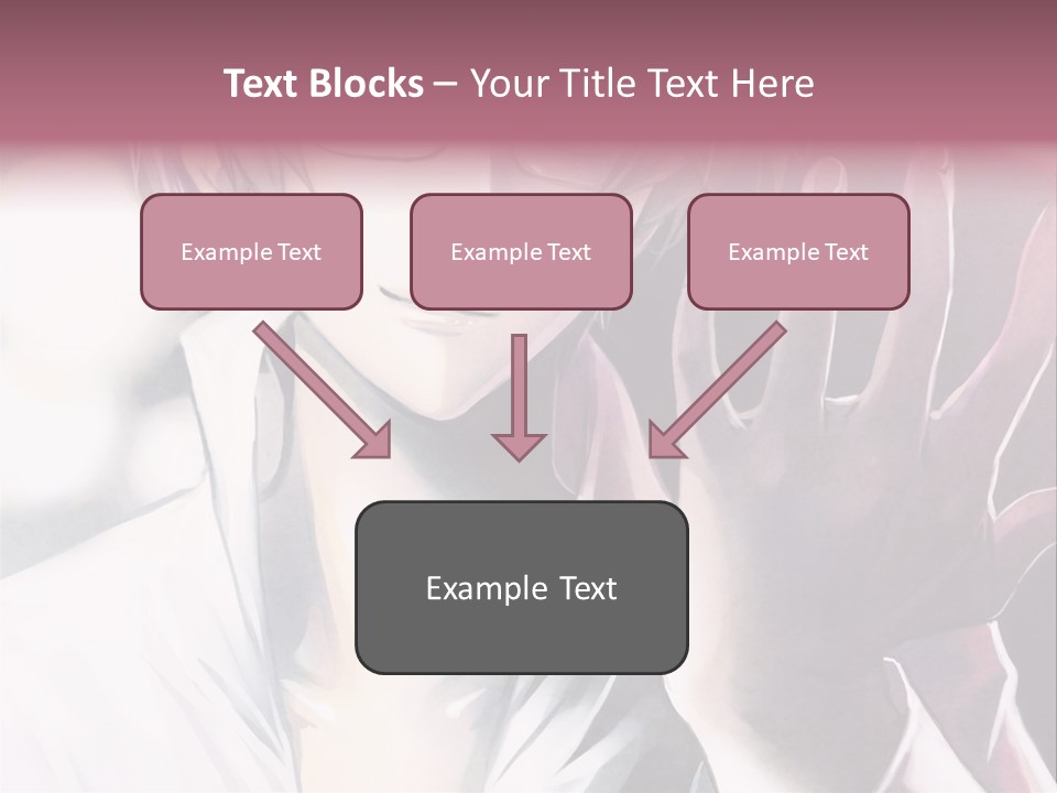 A Man With Glasses Holding His Hand Up To His Face PowerPoint Template
