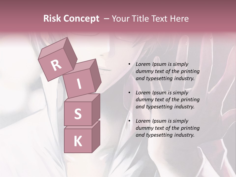 A Man With Glasses Holding His Hand Up To His Face PowerPoint Template