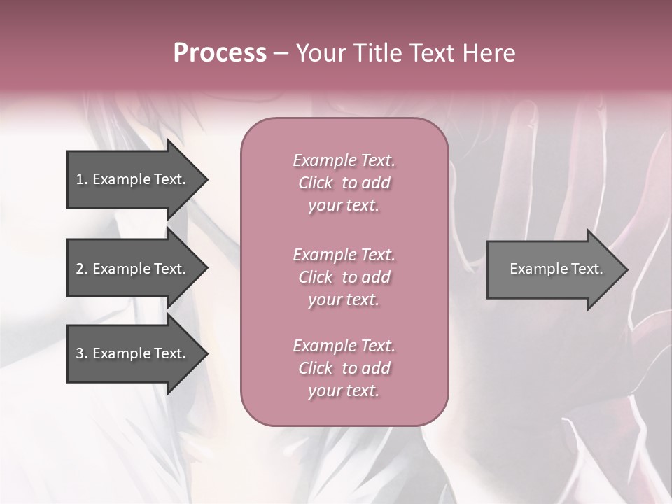 A Man With Glasses Holding His Hand Up To His Face PowerPoint Template