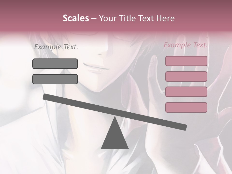 A Man With Glasses Holding His Hand Up To His Face PowerPoint Template