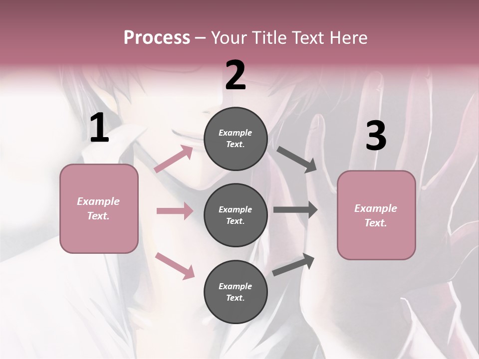 A Man With Glasses Holding His Hand Up To His Face PowerPoint Template