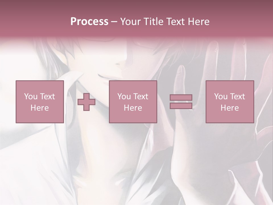 A Man With Glasses Holding His Hand Up To His Face PowerPoint Template