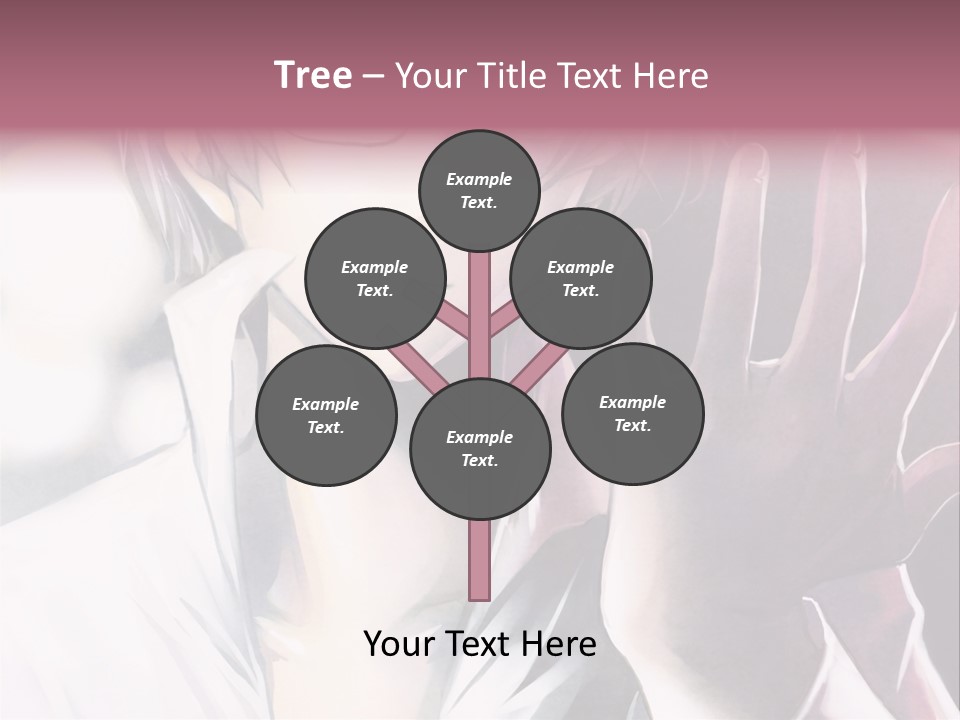 A Man With Glasses Holding His Hand Up To His Face PowerPoint Template