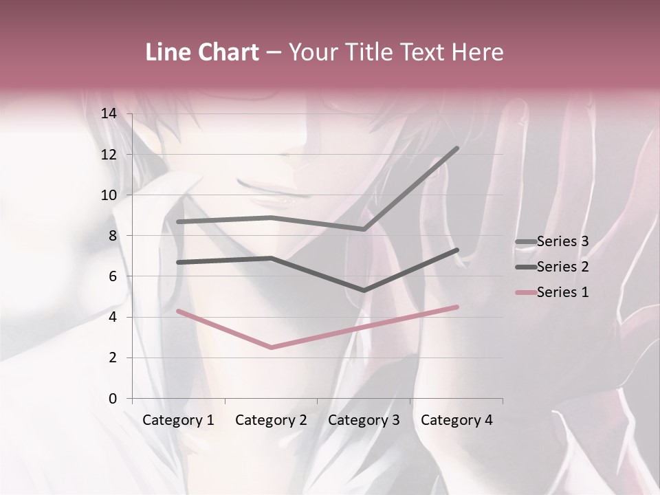 A Man With Glasses Holding His Hand Up To His Face PowerPoint Template