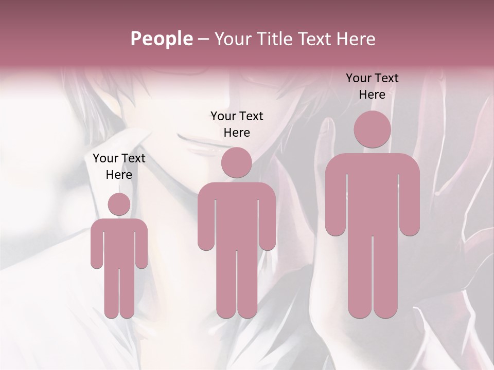 A Man With Glasses Holding His Hand Up To His Face PowerPoint Template