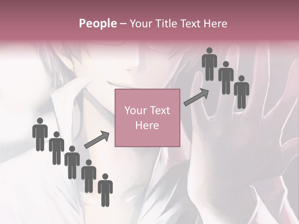 A Man With Glasses Holding His Hand Up To His Face PowerPoint Template