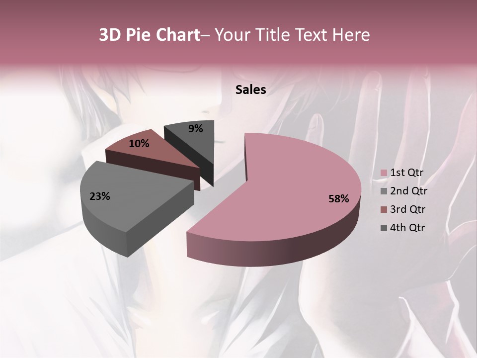 A Man With Glasses Holding His Hand Up To His Face PowerPoint Template