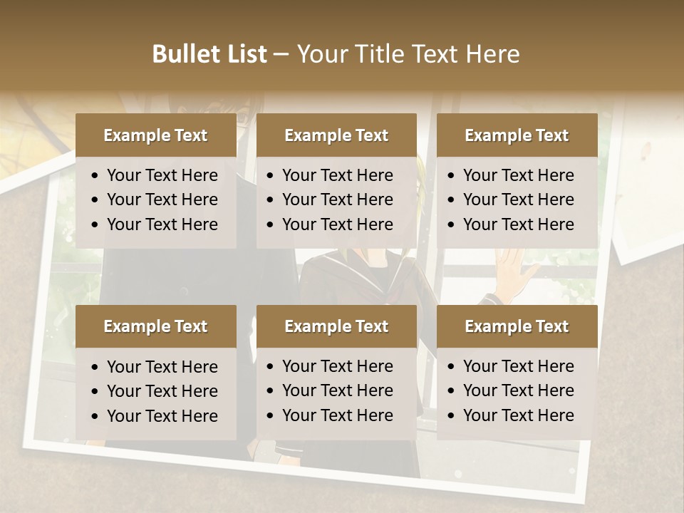 A Couple Of People Standing Next To Each Other PowerPoint Template