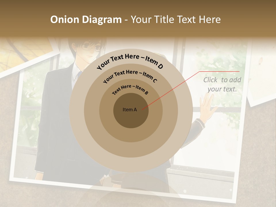 A Couple Of People Standing Next To Each Other PowerPoint Template