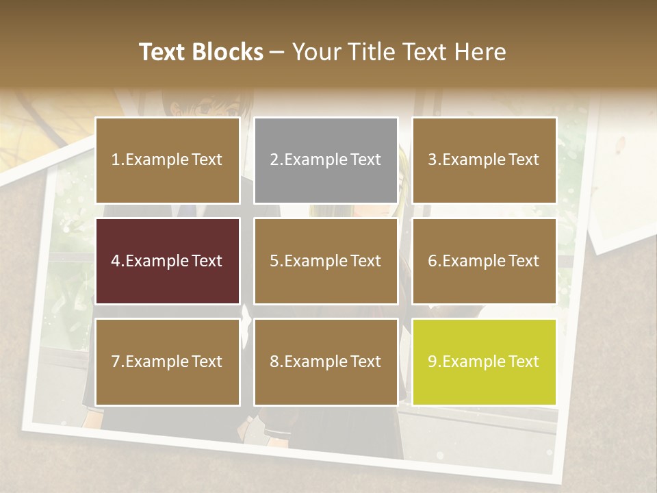 A Couple Of People Standing Next To Each Other PowerPoint Template