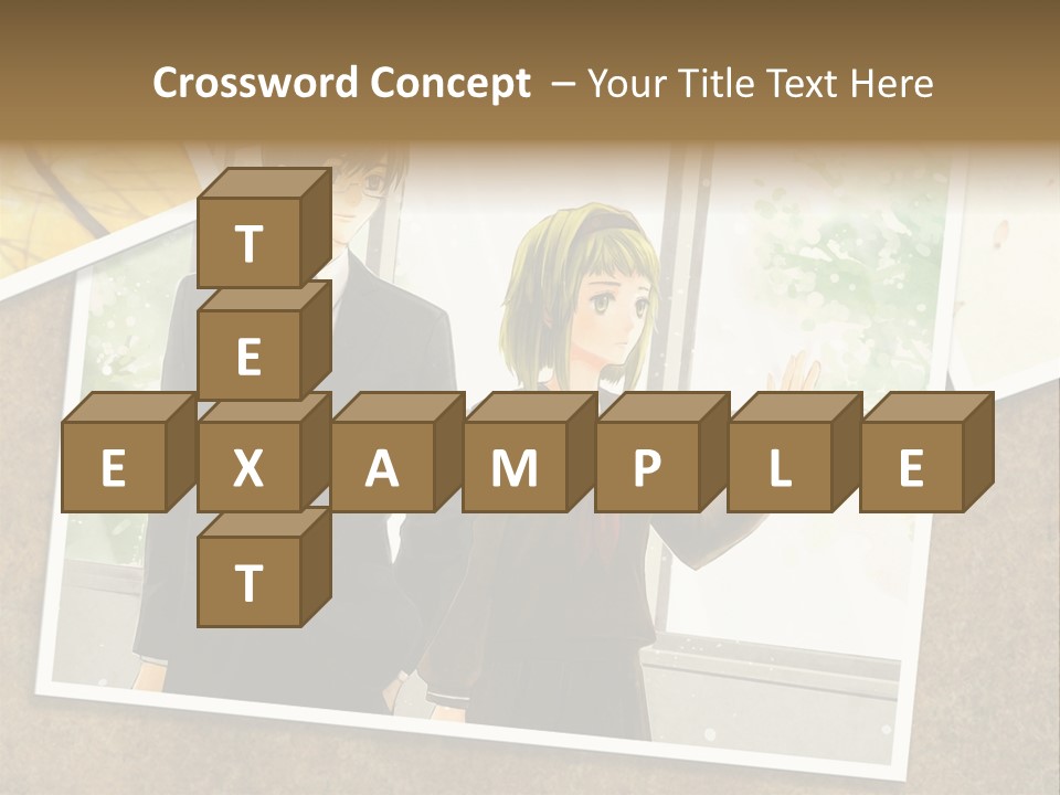 A Couple Of People Standing Next To Each Other PowerPoint Template