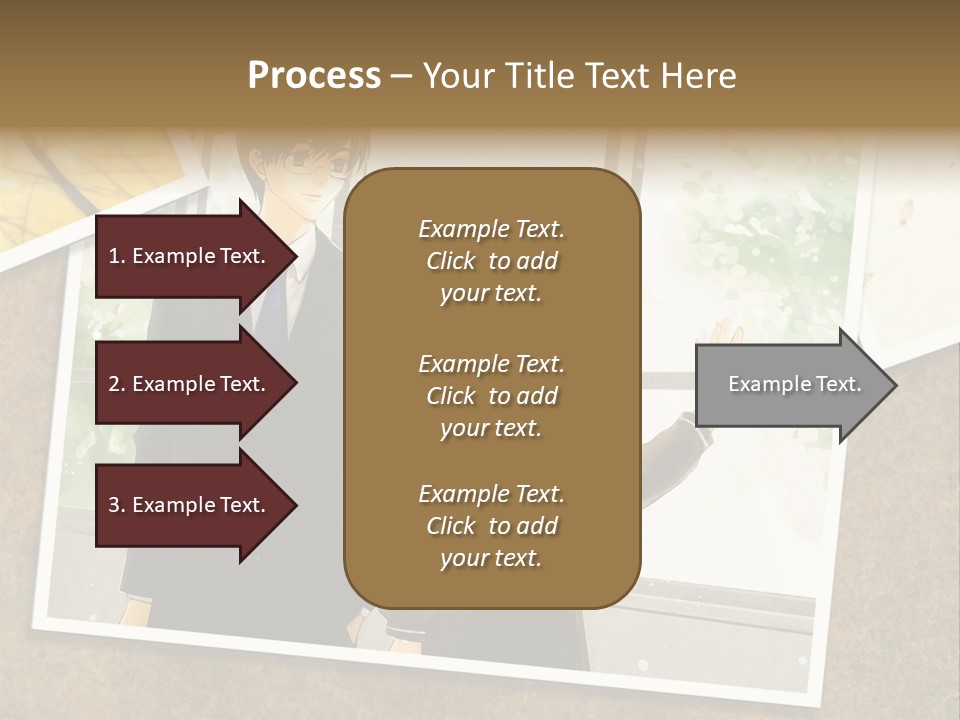 A Couple Of People Standing Next To Each Other PowerPoint Template