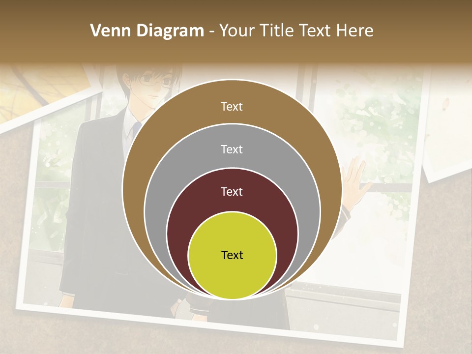 A Couple Of People Standing Next To Each Other PowerPoint Template
