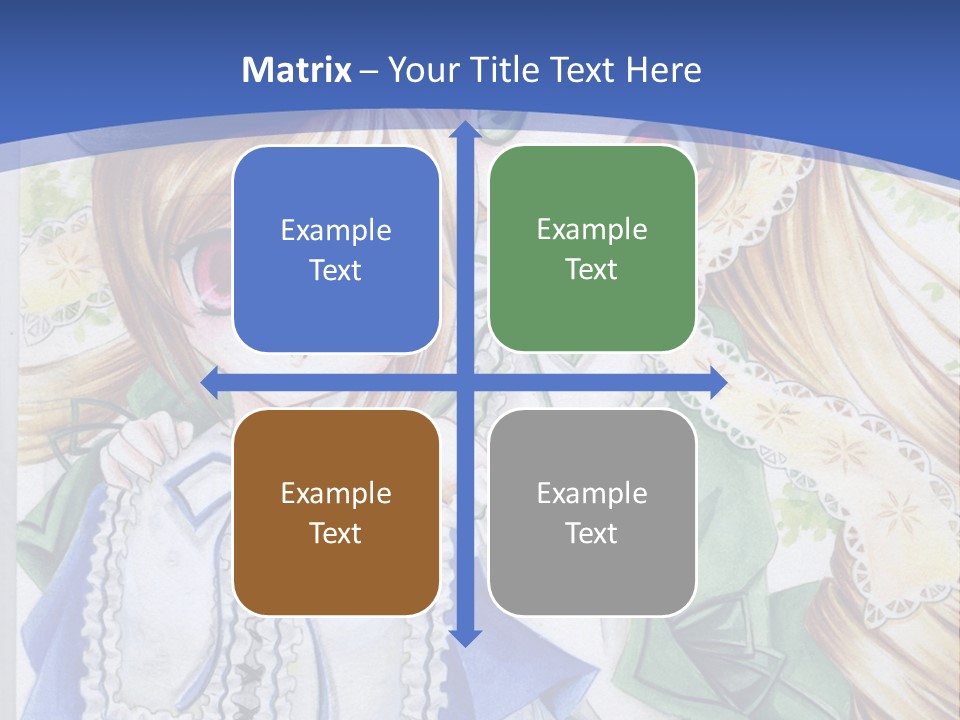 A Couple Of Girls With Long Blonde Hair Are Hugging In Front Of A Blue Background PowerPoint Template