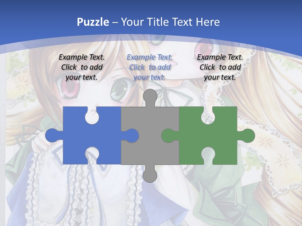 A Couple Of Girls With Long Blonde Hair Are Hugging In Front Of A Blue Background PowerPoint Template