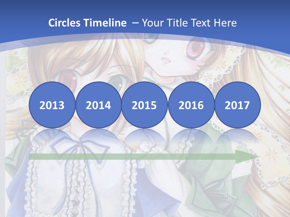 A Couple Of Girls With Long Blonde Hair Are Hugging In Front Of A Blue Background PowerPoint Template