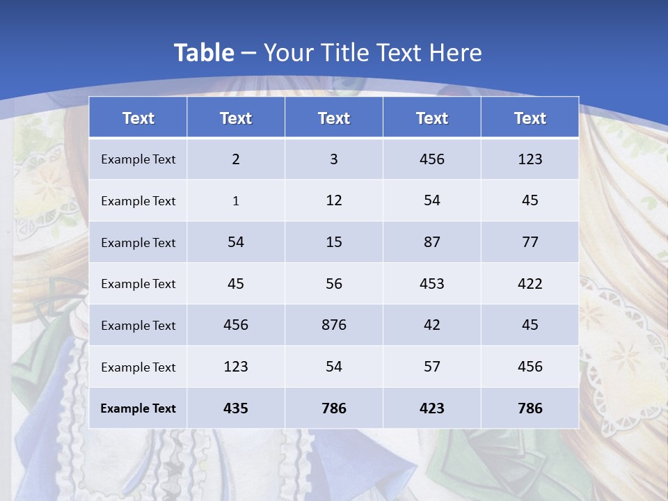 A Couple Of Girls With Long Blonde Hair Are Hugging In Front Of A Blue Background PowerPoint Template