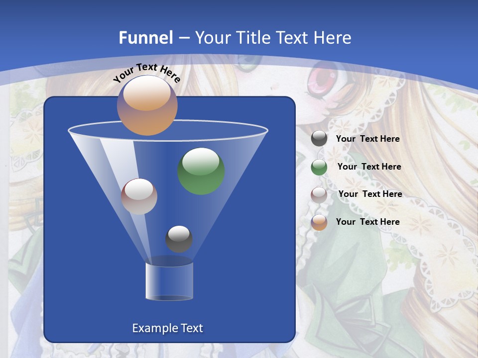 A Couple Of Girls With Long Blonde Hair Are Hugging In Front Of A Blue Background PowerPoint Template