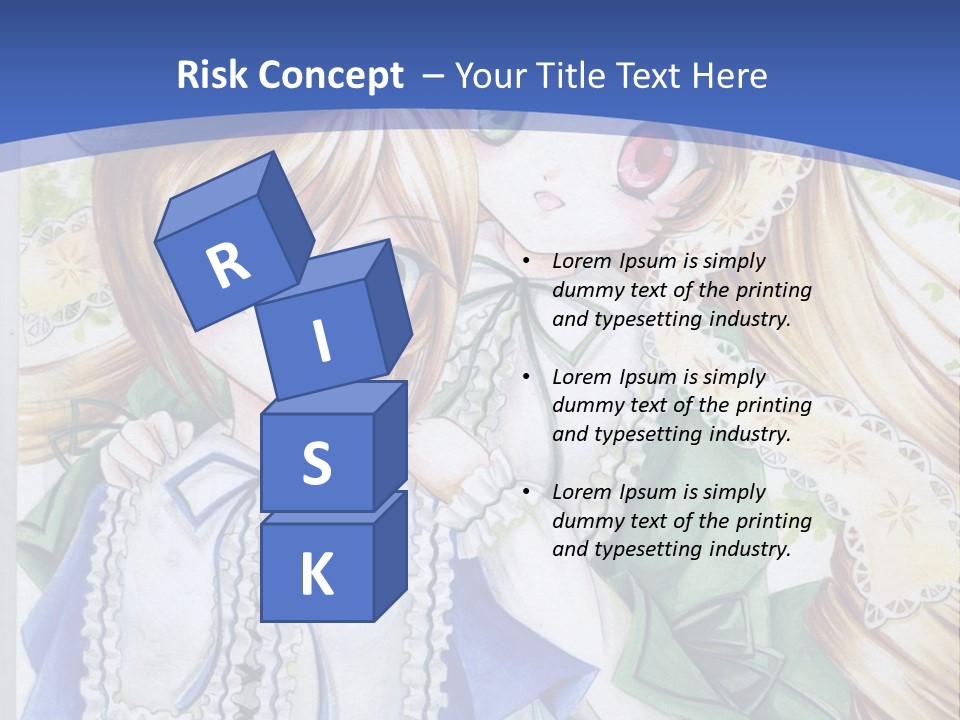 A Couple Of Girls With Long Blonde Hair Are Hugging In Front Of A Blue Background PowerPoint Template