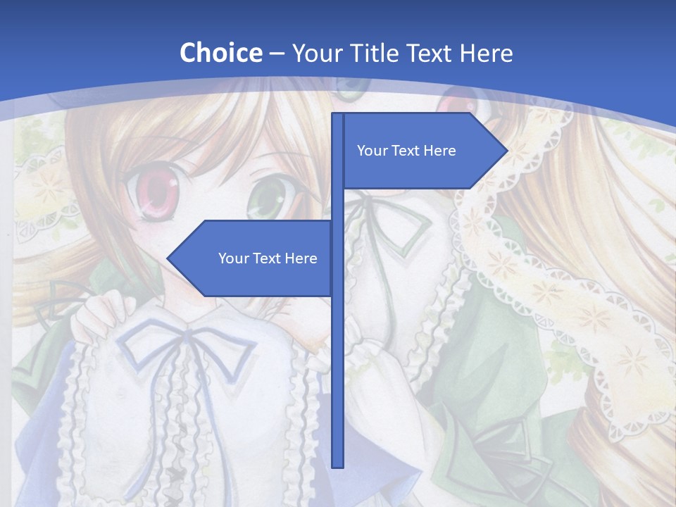 A Couple Of Girls With Long Blonde Hair Are Hugging In Front Of A Blue Background PowerPoint Template