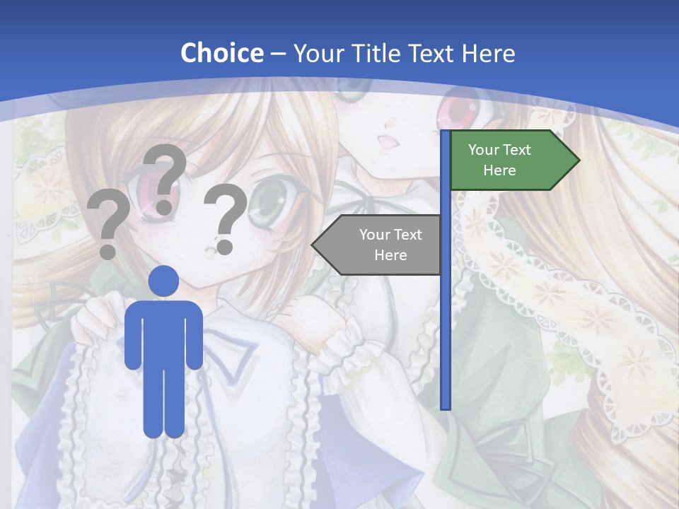 A Couple Of Girls With Long Blonde Hair Are Hugging In Front Of A Blue Background PowerPoint Template