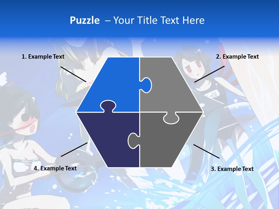 A Group Of Women Standing Next To Each Other PowerPoint Template