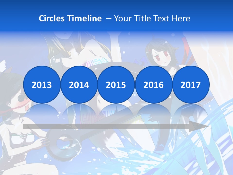 A Group Of Women Standing Next To Each Other PowerPoint Template