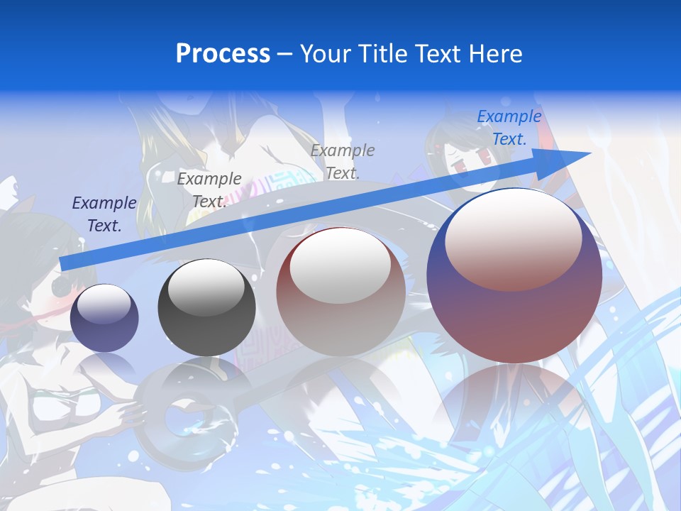 A Group Of Women Standing Next To Each Other PowerPoint Template