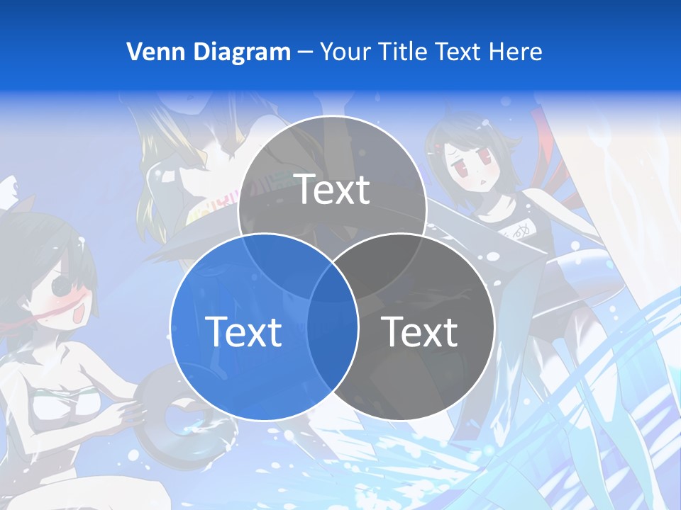 A Group Of Women Standing Next To Each Other PowerPoint Template