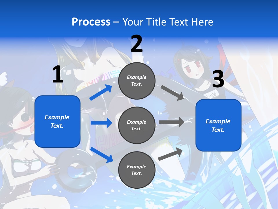 A Group Of Women Standing Next To Each Other PowerPoint Template