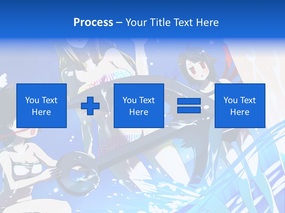 A Group Of Women Standing Next To Each Other PowerPoint Template