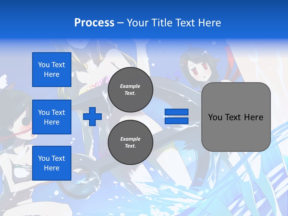 A Group Of Women Standing Next To Each Other PowerPoint Template