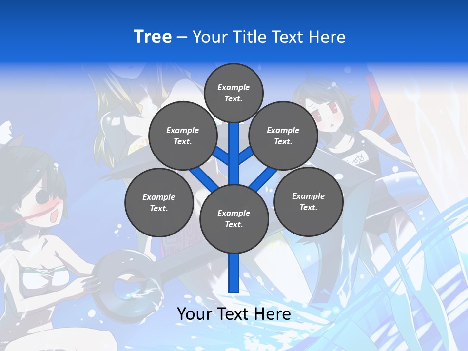 A Group Of Women Standing Next To Each Other PowerPoint Template