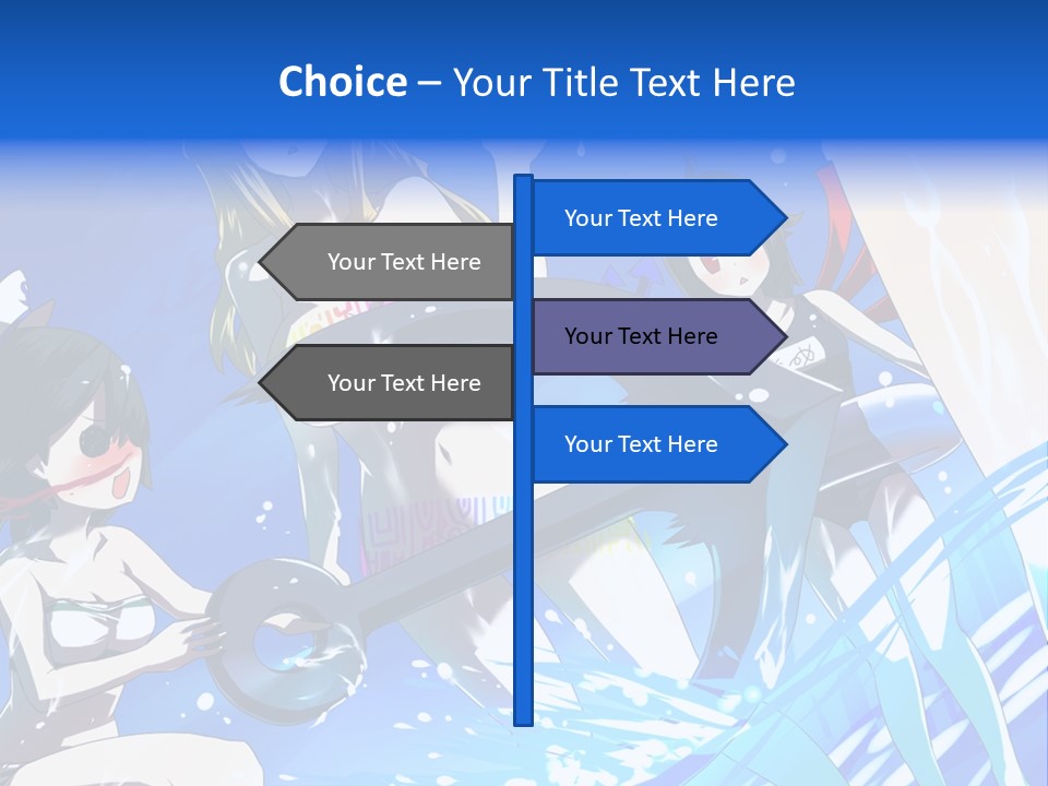 A Group Of Women Standing Next To Each Other PowerPoint Template