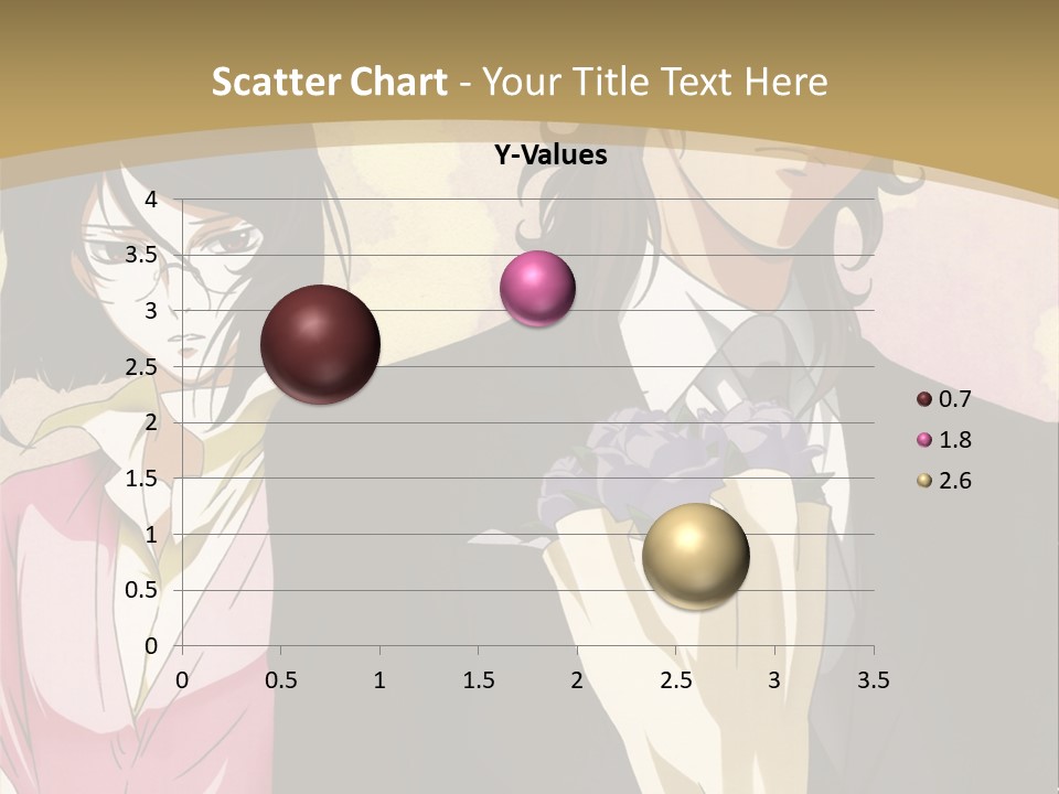 A Man In A Tuxedo And A Woman In A Dress PowerPoint Template