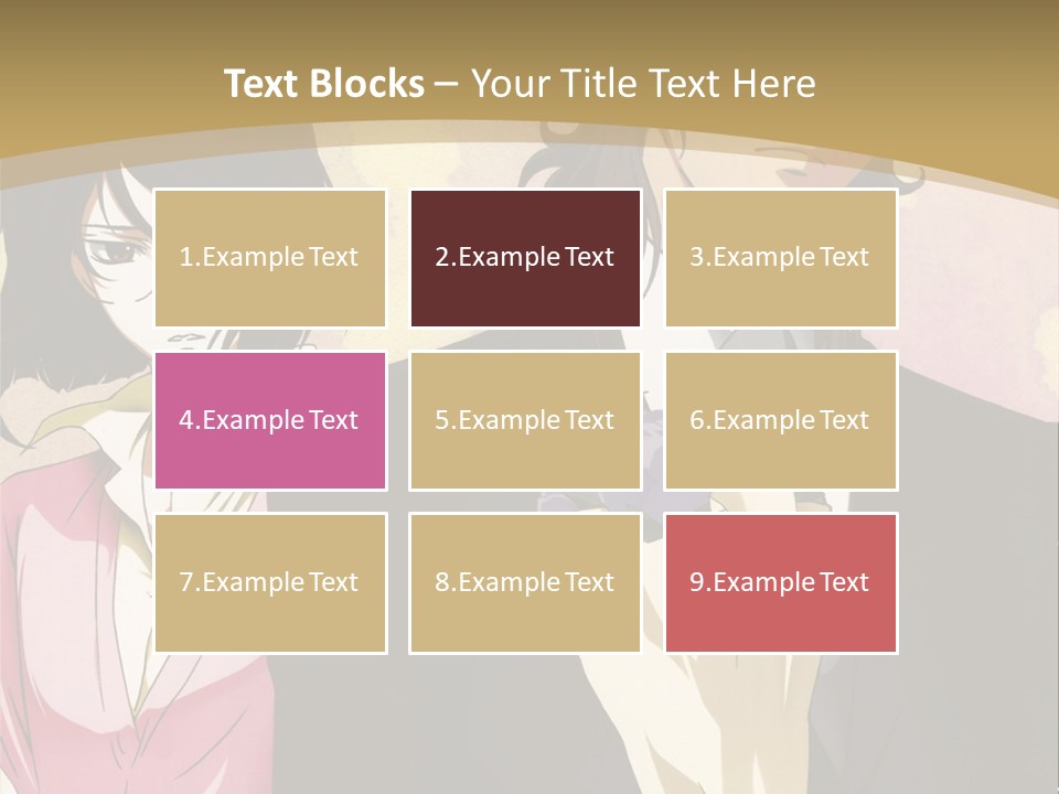 A Man In A Tuxedo And A Woman In A Dress PowerPoint Template