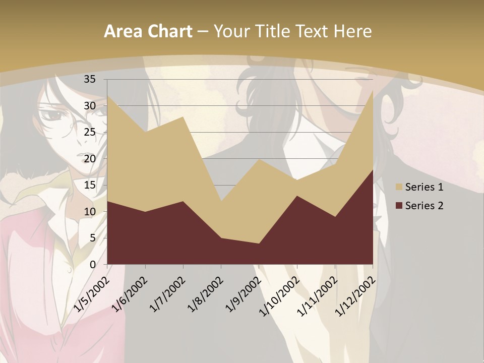 A Man In A Tuxedo And A Woman In A Dress PowerPoint Template