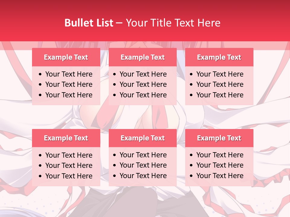 A Girl In A Hat With A Red Bow On Her Head PowerPoint Template