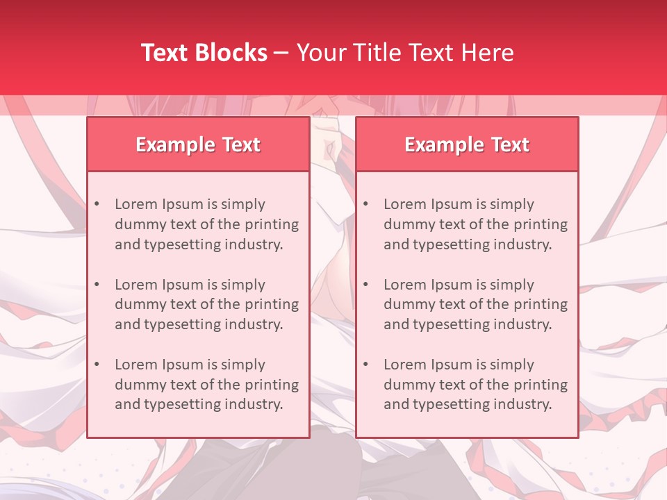 A Girl In A Hat With A Red Bow On Her Head PowerPoint Template