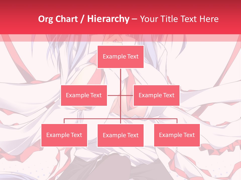 A Girl In A Hat With A Red Bow On Her Head PowerPoint Template